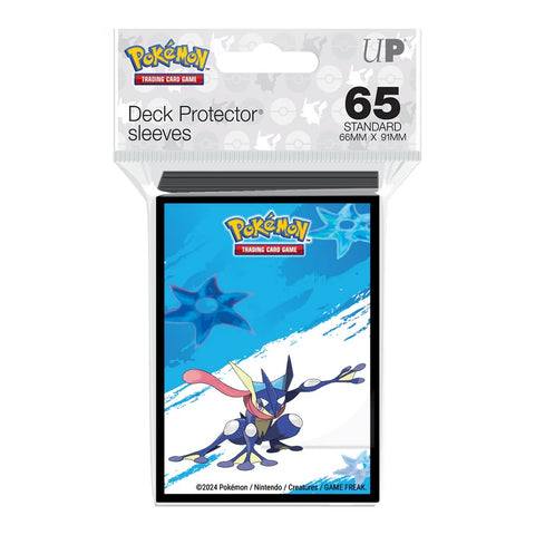Ultra PRO Greninja Pokemon Card Sleeves, Standard Size, 65 Count