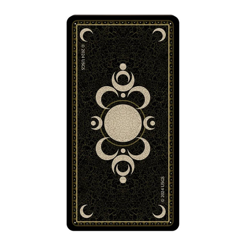 Deviant Moon Tarot Mini Borderless Deck by US Games, 78 Cards