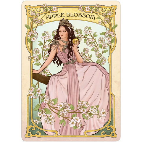 Flower Folklore Oracle Cards Deck & Guidebook 44 Cards by U.S. Games