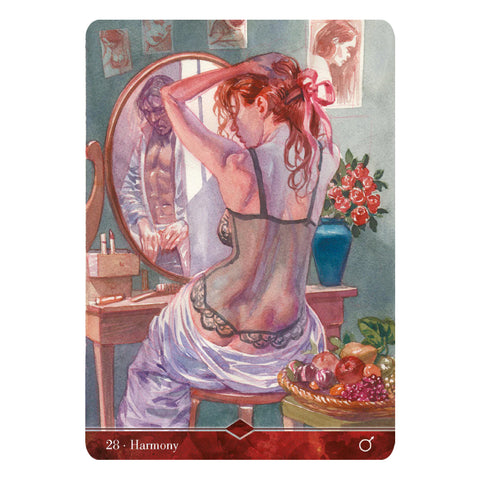 Sexual Magic Oracle Cards Deck by Lo Scarabeo with Guidebook New