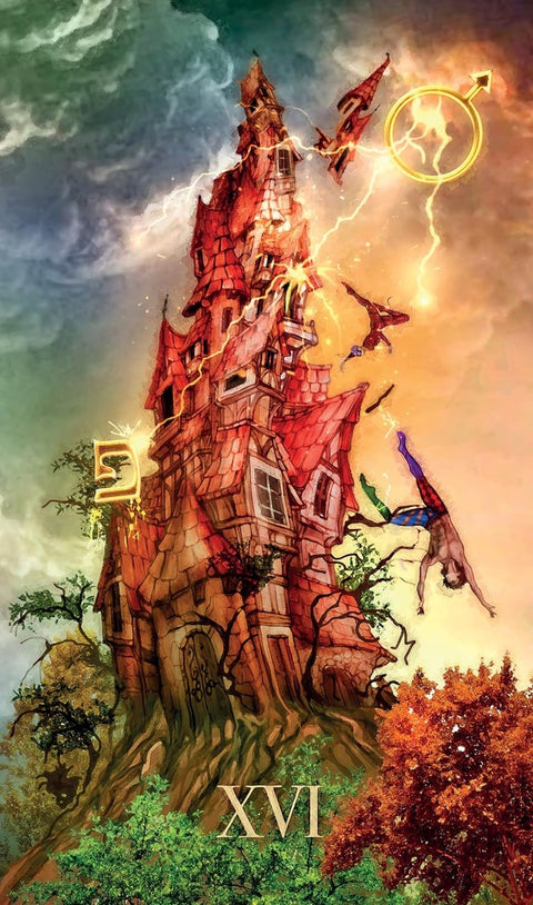 Mystic Palette Tarot Kit Fortune Telling Llewellyn By Ciro Marchetti Lw106