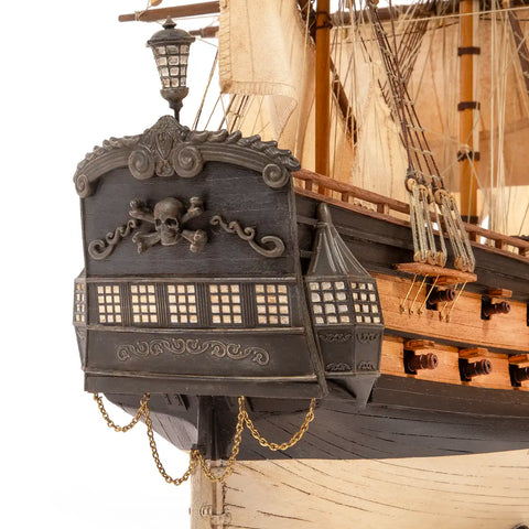 Royal Fortune Pirate Ship Model Kit – Black Bart's | Scale 1:65