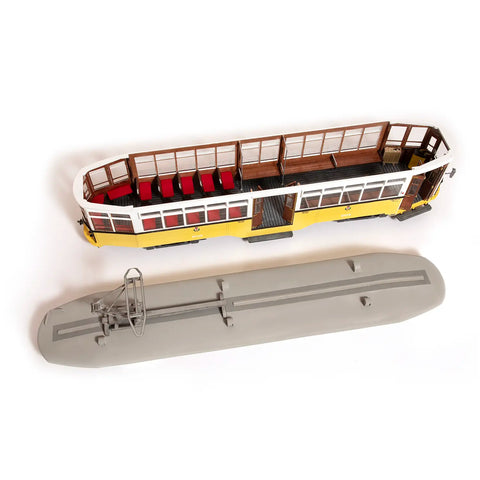 OcCre Milan Tram 1503 Ventotto Wooden Model Kit 1:24 Scale 973 Parts 53013