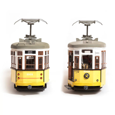 OcCre Milan Tram 1503 Ventotto Wooden Model Kit 1:24 Scale 973 Parts 53013