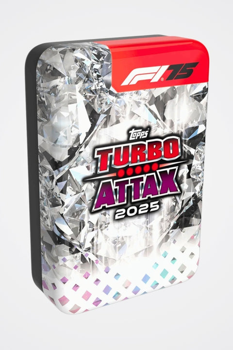 Topps F1 Turbo Attax 2025: Diamond Mega Tin 66 Cards/6 Limited Edition