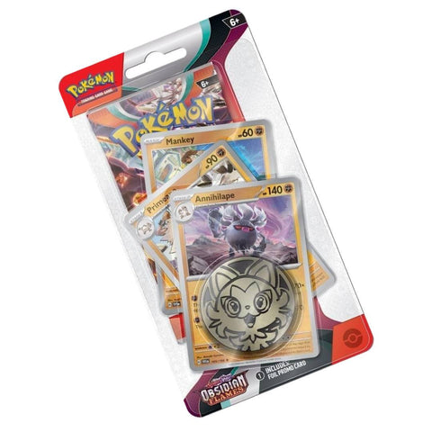Pokemon TCG Obsidian Flames Annihilape Premium Checklane Blister EN