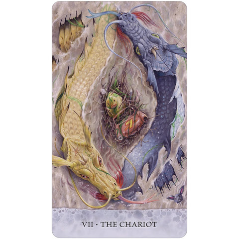 Tarot of Tides 78-Card Deck & Guidebook Fantasy Duck Tarot by US Games