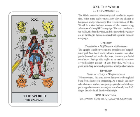The Ultimate Rpg Tarot Deck Cards With Guidebook Simon & Schuster Ssch001