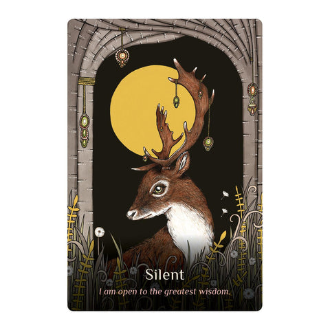 Milk Thistle Moon Message Cards Animal Dreaming