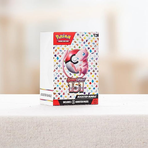 Pokémon TCG Scarlet & Violet 151 Booster Bundle – 6 English Packs