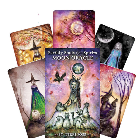 Earthly Souls & Spirits Moon Oracle Tarot Cards Deck US Games Systems NEW