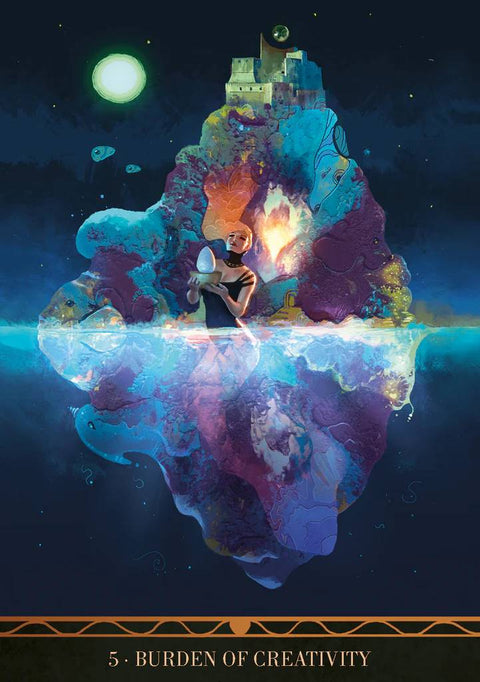 Visions Of Duality Inspirational Cards Deck & Book Reflections Lo Scarabeo