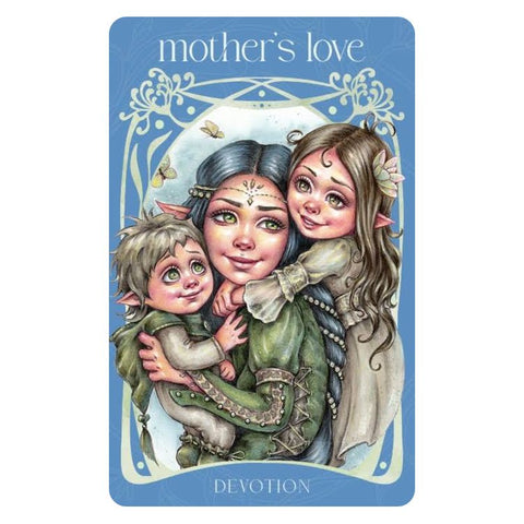 Enchanted Garden Oracle Cards Blue Angel