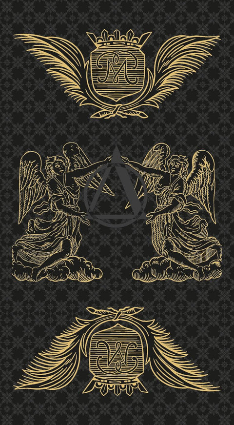 Marseille Tarot Cards Deck Gold & Black Edition Lo Scarabeo Marianne Costa