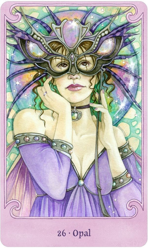 Fairy Gems Crystal Oracle Deck & Guidebook Set by US Games Systems