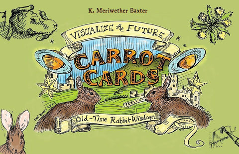 Carrot Cards Old-Time Rabbit Wisdom Deck Schiffer Publishing Baxter NEW