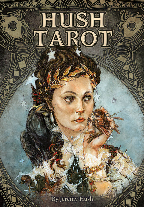 Hush Tarot Deck by Jeremy Hush 78 Cards & Guidebook US Games Systems