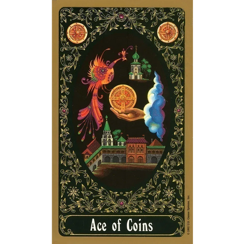 Russian Tarot of St. Petersburg 78-Card Deck by Yury Shakov US Games
