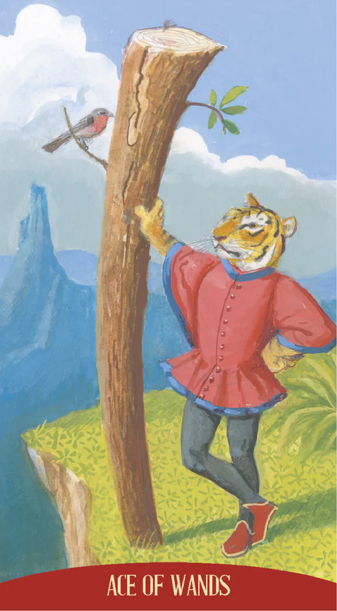 Royal Animals Tarot Cards Lo Scarabeo