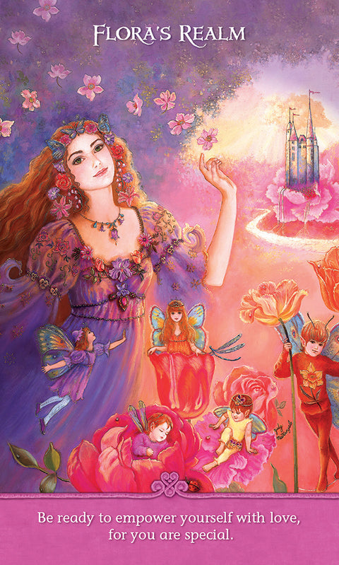 Inspirational Wisdom from Angels & Fairies Oracle Card Deck US Games