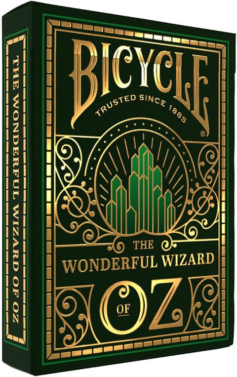 Bicycle Wizard of Oz Playing Cards Deck – Collector Gold Foil Edition