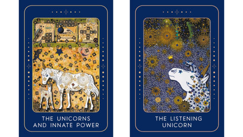 The Unicorn Path Oracle Cards 44-Card Deck & Guidebook Watkins