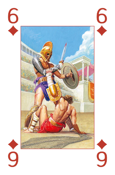Colosseum - Playing Cards Two Decks Severino Baraldi Deck Lo Scarabeo Pc55