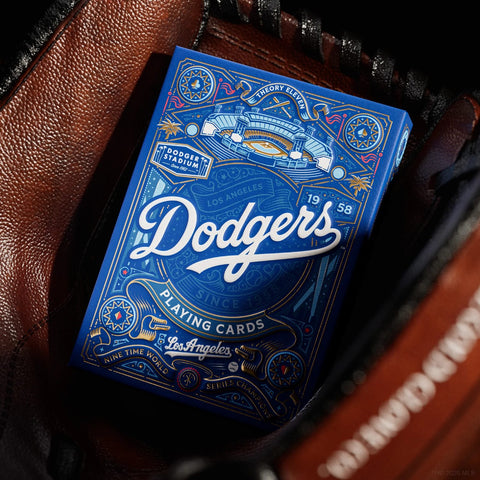 Los Angeles Dodgers Playing Cards Theory11