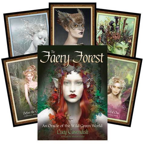 The Faery Forest Oracle Cards Deck Esoteric Telling Blue Angel NEW
