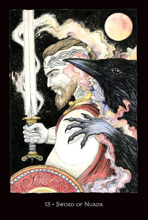 Call of the Morrigan Oracle Deck 45 Cards & Guidebook by Llewellyn