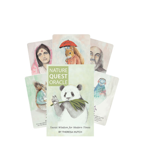 Nature Quest Oracle Deck Taoist Wisdom 50 Cards & Guidebook US Games