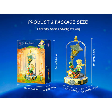 The Little Prince Starlight Lamp Building Set Fantasy Model Kit Blocks Toy