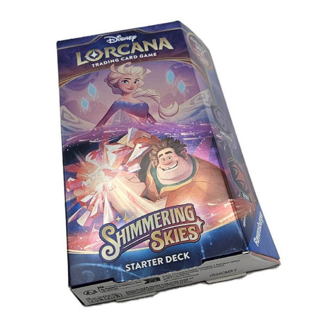 Disney Lorcana Shimmering Skies Amethyst Ruby Starter Deck