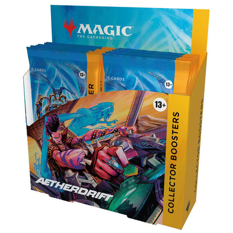MTG Aetherdrift Collector Booster Box Magic The Gathering Sealed Foil Cards