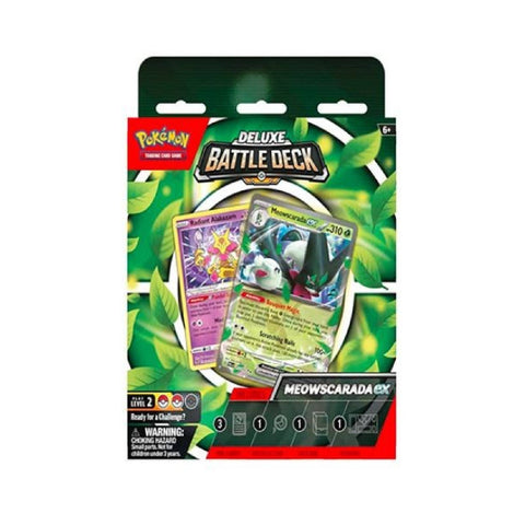 Pokémon TCG: Meowscarada Ex Deluxe Battle Deck