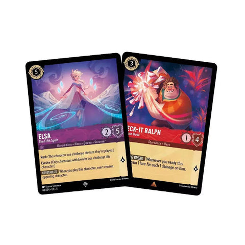 Disney Lorcana Shimmering Skies Amethyst Ruby Starter Deck