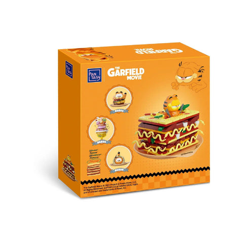 Garfield Foodie Lasagna Building Set Cartoon Model Kit Blocks Toy