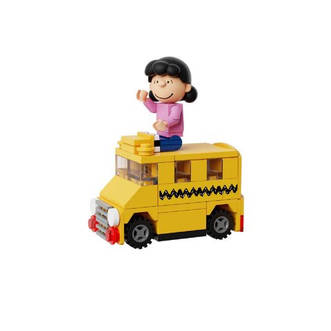 Snoopy Carousel Building Set – Peanuts Construction Model Kit