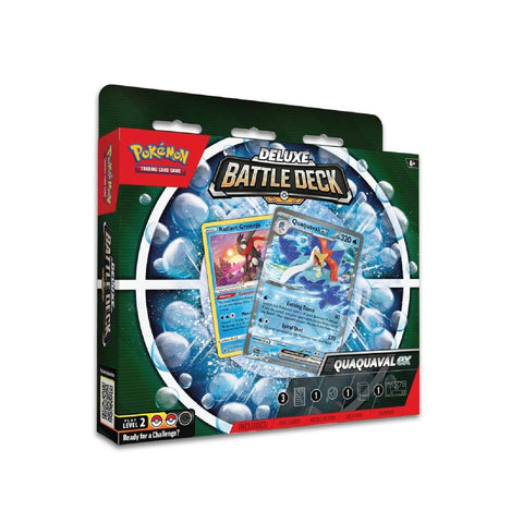 Pokémon TCG: Quaquaval Ex Deluxe Battle Deck
