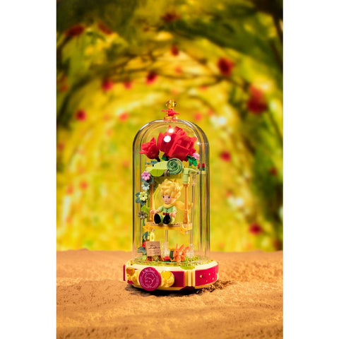 The Little Prince Rose Swing Building Set Fantasy Model Kit Blocks Toy