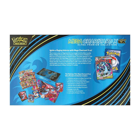 Pokémon Trading Card Game: Mega Charizard X Ex Ultra-Premium Collection