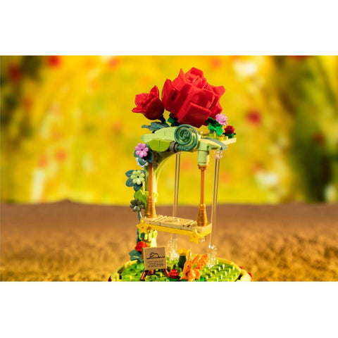 The Little Prince Rose Swing Building Set Fantasy Model Kit Blocks Toy