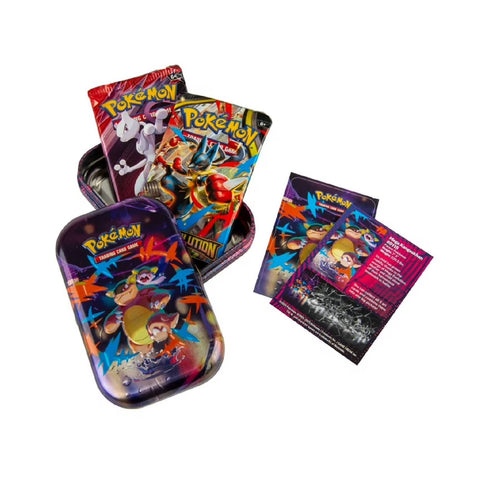 Pokémon TCG: ME01 Mega Heroes Mini Tin Display (10)