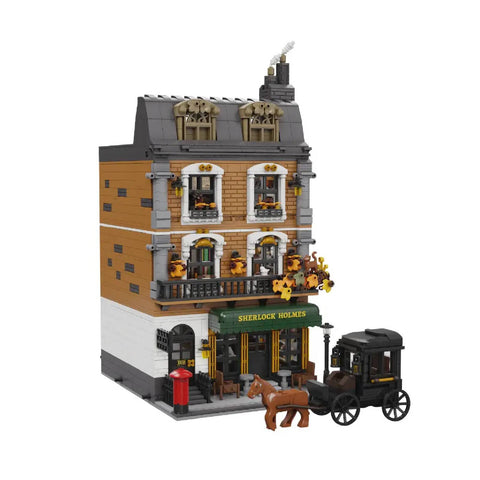 Sherlock Holmes 221B Baker Street Apartment Building Set