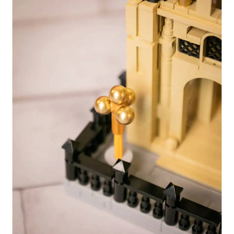 Steampunk Clock Tower Park Building Set Model Kit Blocks Toy Vintage Style