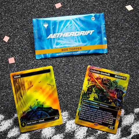 MTG Aetherdrift Collector Booster Box Magic The Gathering Sealed Foil Cards