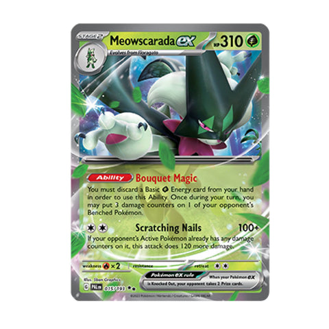 Pokémon TCG: Meowscarada Ex Deluxe Battle Deck