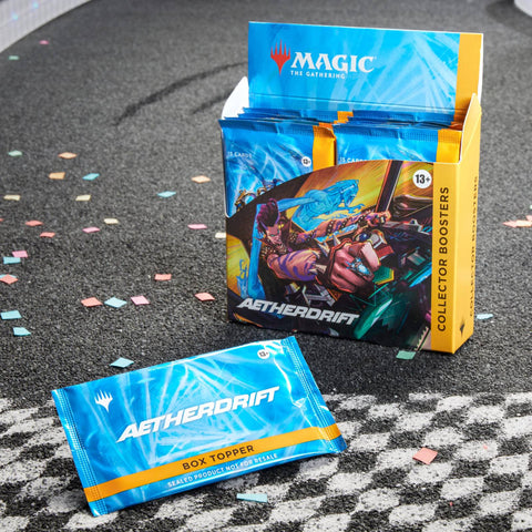 MTG Aetherdrift Collector Booster Box Magic The Gathering Sealed Foil Cards