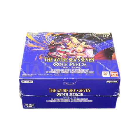 One Piece TCG OP-14 The Azure Sea’s Seven Booster Display ENG