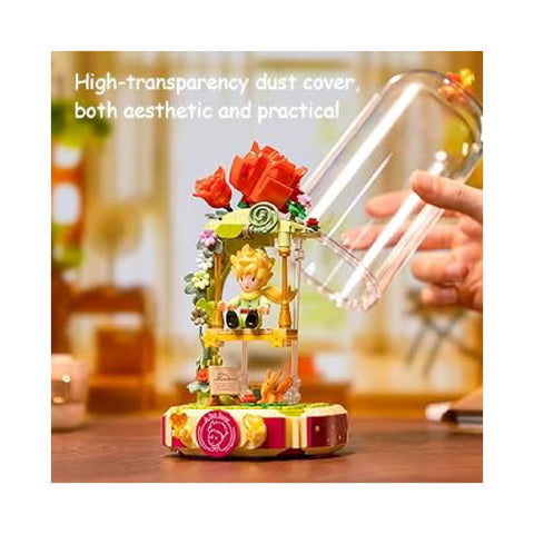 The Little Prince Rose Swing Building Set Fantasy Model Kit Blocks Toy